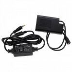 Maitinimo adapteris (kroviklis) foto - video kamerai DMW-AC8 Panasonic Lumix + DC jungtis DMW-DCC16, USB