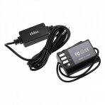 Maitinimo adapteris (kroviklis) foto - video kamerai DMW-AC8 Panasonic Lumix + DC jungtis DMW-DCC17, USB