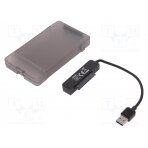 USB to SATA adapter; SATA plug,USB A plug; USB 3.0 AU0037 LOGILINK