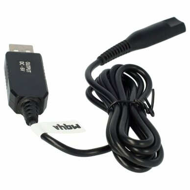 USB kabelis skustuvui Braun Waterflex 6V, 120cm 1