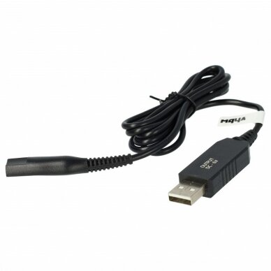 USB kabelis skustuvui Braun Waterflex 6V, 120cm 3
