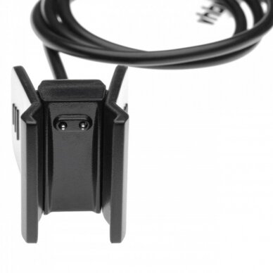 Kabelis USB išmaniajam laikrodžiui FitBit Alta HR 55cm juodas 1