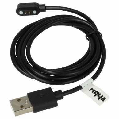 USB kabelis išmaniajam laikrodžiui TicWatch GTH 120cm 3
