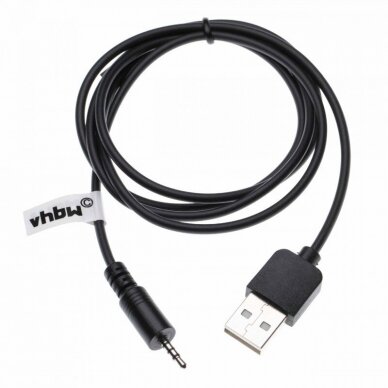 Kabelis USB ausinėms JBL E40BT, juodas