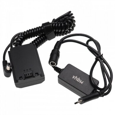 Maitinimo adapteris (kroviklis) foto - video kamerai AC-FZ100 Sony Alpha 9 II + DC jungtis NP-FZ100, USB 1