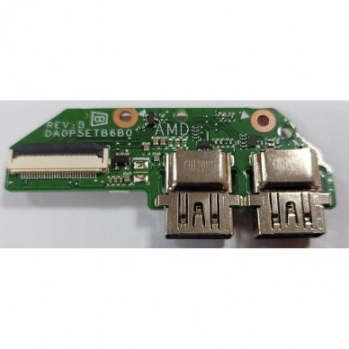 USB plokštelė (lizdas) kompiuteriui HP 14S-FQ 15S-EQ L84181-001 DAP5TB6B0 1