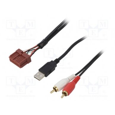 USB/AUX adapter; Hyundai AUX-USB.004 4CARMEDIA 1