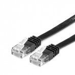 Value Utp Cat.6 Flat Network Cable, Black 0.5 M 21.99.0960 782435