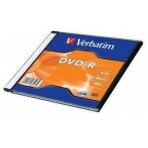 Verbatim DVD-R AZO 4.7GB 16X SINGLE SC MATT SILVER SURFACE DVD-R 43547 DVD diskai