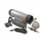 Baterija (akumuliatorius) su krovikliu elektriniam dviračiui E-Bikes Trinkflaschen-Bottle 36V, 10AH