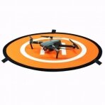 Nusileidimo kilimėlis (platforma) dronui, oranžinis