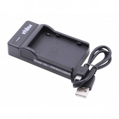 Kroviklis foto-video kamerai micro USB Canon BP-915, BP-945, BP-970G