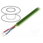 Wire; 1x2x0.8mm2; EiB/KNX; solid; Cu; LSZH; green; 100m; Øcable: 6mm YE00905.00100 BELDEN