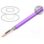 Wire; CAN bus; 1x2x0,75mm2; stranded; Cu; PVC; violet; 300V; none CANBUS-1X2X0.75-IN HELUKABEL