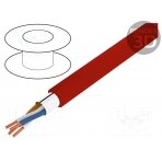 Wire: control cable; YnTKSYekw; Insulation: PVC; Colour: red; 150V BITNER-TN0102 BITNER