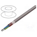 Wire; SiHF; Cu; stranded; 3G0,75mm2; silicone; brown-red; -60÷180°C SIHF/GL-P-3G0.75 HELUKABEL