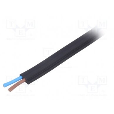 Wire; automatics,transmission of 30V Dc auxiliary power; Cu BUS-ASI-TPE-BK LAPP 1
