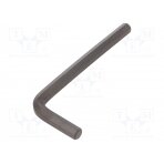 Wrench; hex key; HEX 7mm; Overall len: 99mm; Chrom-vanadium steel WIHA.01131 WIHA