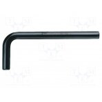Wrench; Hex Plus key; HEX 4mm; Overall len: 70mm; steel; short WERA.05027206001 WERA