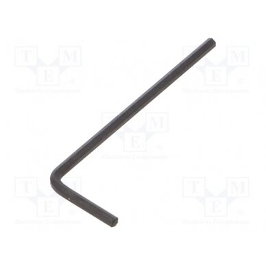 Wrench; hex key; HEX 2mm; Overall len: 51mm; Chrom-vanadium steel WIHA.01122 WIHA 1